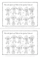 Vorschau - Arbeitsblätter - Vorschule Rätsel Zirkus Heft 1. Klasse - Seite 3
