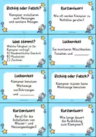 Vorschau - Spiele - Klempner MEGABUNDLE Materialpaket - Wissenskartei, Lückentext, Steckbrief, Suchsel, Quizkarten - Seite 3