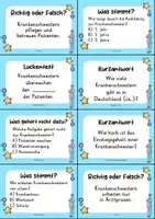 Vorschau - Arbeitsblätter - Krankenschwester MEGABUNDLE Materialpaket - Wissenskartei, Lückentext, Steckbrief, Suchsel, Quizkarten - Seite 2