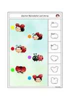 Vorschau - Spiele - 🐞 Marienkäfer Klammerkarten schau genau - Seite 3