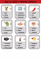 Vorschau - Spiele - Sag es nicht Buchstabe C - DaZ/DaF, Deutsch (Spiel) - Seite 1