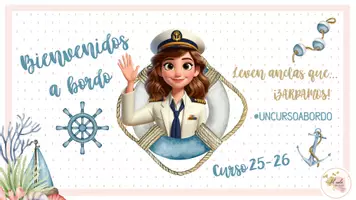 Vista previa - Decoración del aula - Fondo de pantalla - ¡Bienvenidos a bordo! - página 3