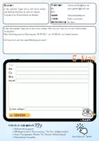 Vorschau - Arbeitsblätter - E-Mails verfassen, digitale Übungen, interaktives PDF - Seite 3