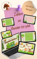 Vorschau - Arbeitsblätter - Zahlen im Hunderterfeld - ein Genially - interaktiv - Deckblatt