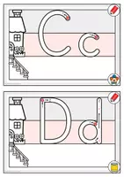 Vorschau - Arbeitsblätter - Buchstabenweg DRUCKSCHRIFT - Schreibrichtung - Seite 2