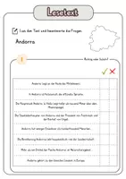 Vorschau - Arbeitsblätter - Leseverständnis - Andorra + Lösungen - Seite 2