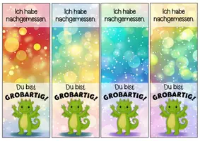 Vorschau - Anderer Materialtyp - Drachenklasse Motivationskärtchen für ein Lineal - Seite 2