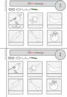 Vorschau - Arbeitsblätter - Lernstandserhebung Deutsch 1. Klasse - Seite 3