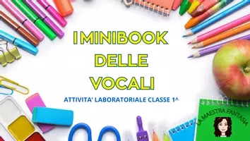 anteprima - Esercizi - MINIBOOK VOCALI - Pagina di copertina