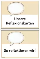 Vorschau - Präsentationen/Tafelbilder - Reflexionskarten - Sprechanlässe zur Reflexion (Klasse 1-4) #schulstartbyextraklasse - Seite 3