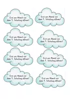 Vorschau - Mal- und Bastelvorlagen - Geschenk zur Einschulung: Zauberkonfetti + Gedicht - Seite 2