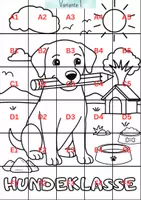 Vorschau - Arbeitsblätter - Kunstprojekt Hundeklasse - Kooperatives Klassenposter - Seite 2