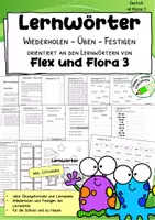 Vorschau - Arbeitsblätter - Materialpaket: Lernwörter - passend zu "Flex und Flora 3" | Klasse 3 (Neuauflage) - Seite 1