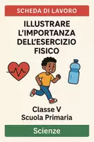 anteprima - Schede informative - Illustrare l’importanza dell’esercizio fisico sd - Pagina di copertina