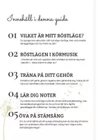 förhandsvisning - Kom igång med stämsång! E-bok - sida 3