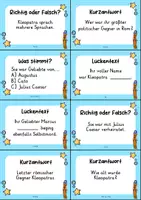 Vorschau - Arbeitsblätter - Cleopatra MEGABUNDLE Materialpaket - Wissenskartei, Lückentext, Steckbrief, Suchsel, Quizkarten - Seite 3