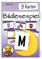 Vorschau - Spiele - Bildlesespiele PAKET 38 Laute/Buchstaben -Ich habe -Wer hat?- - Seite 1