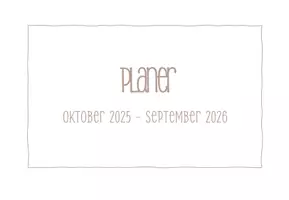 Vorschau - Anderer Materialtyp - Planer für Studium oder Alltag / 2025 - 2026 / Monatsübersichten - Seite 2