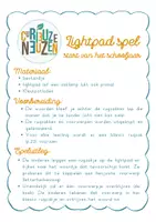 Voorbeeld - Lightpad spel - start van het schooljaar - Pagina 2