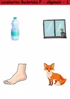 Vorschau - Unterrichtsreihen - Materialpaket - Buchstabe F XXL Paket Wortschatzpaket - DaZ/DaF, Deutsch, Sachunterricht (Grundschule) - Seite 3