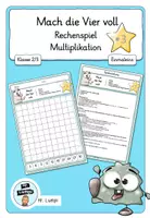 Vorschau - Arbeitsblätter - Mach die Vier voll - Multiplikation mit 3er Reihe - Deckblatt