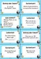 Vorschau - Spiele - Karl Marx MEGABUNDLE Materialpaket - Wissenskartei, Lückentext, Steckbrief, Suchsel, Quizkarten - Seite 3