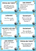 Vorschau - Spiele - Karl Marx MEGABUNDLE Materialpaket - Wissenskartei, Lückentext, Steckbrief, Suchsel, Quizkarten - Seite 2