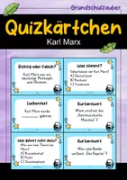 Vorschau - Spiele - Karl Marx MEGABUNDLE Materialpaket - Wissenskartei, Lückentext, Steckbrief, Suchsel, Quizkarten - Seite 1