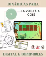 Vista previa - Juegos / Gamificación - Dinámicas vuelta al cole - Portada