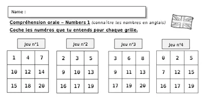 Aperçu - Préparation de séquence / Séquence complète - Anglais CE2 - Compréhension orale pour l'année - Page 2