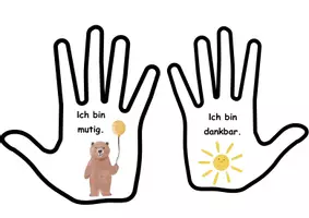 Vorschau - Poster - positive Affirmations-Hände - Seite 2