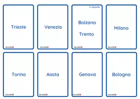 anteprima - Flashcard - Regioni e capoluoghi di regione - Pagina 2
