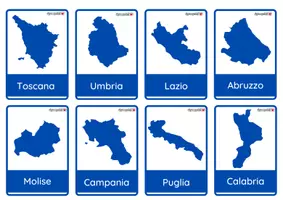 anteprima - Flashcard - Regioni e capoluoghi di regione - Pagina 3