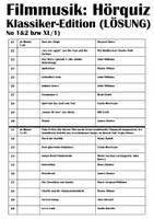 Vorschau - Arbeitsblätter - Hörquiz: Filmmusik (Klassiker) - Seite 3