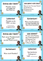 Vorschau - Quiz - Nelson Mandela Quizkarten - 24 Quizkärtchen | Quiz | Berühmte Persönlichkeiten - Seite 3