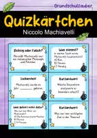 Vorschau - Spiele - Niccolò Machiavelli MEGABUNDLE Materialpaket - Wissenskartei, Lückentext, Steckbrief, Suchsel, Quizkarten - Seite 1