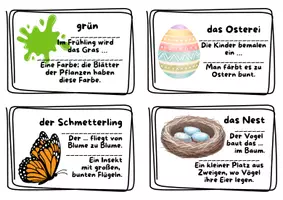 anteprima - Quiz - Jahreszeiten-Bingo Deutsch / Tedesco - Bingo delle stagioni - Pagina 2