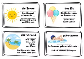 anteprima - Quiz - Jahreszeiten-Bingo Deutsch / Tedesco - Bingo delle stagioni - Pagina 3