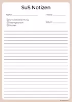 Vorschau - Anderer Materialtyp - Vorlagen für Lehrkräfte - Schülerbeobachtung & Organisation - Seite 2