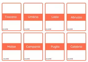 anteprima - Flashcard - Flash cards Regioni d'Italia - Pagina 3