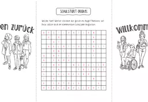 Vorschau - Mal- und Bastelvorlagen - Mini-Lapbook Schulstart - Schuljahresanfang Ferien Sommer - Seite 3
