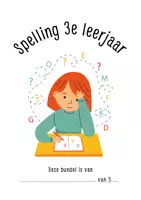 Voorbeeld - Schrijfbundel spelling 3e leerjaar (Tijd voor Taal accent) - Voorblad