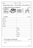 Vorschau - Test - Vocabulary Tests für Themen der 9. und 10. Klasse (Orange Line) - Seite 2