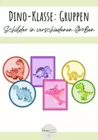 Vorschau - Poster - Gruppen-Schilder Dinoklasse - verschiedene Ausführungen - Seite 2