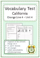 Vorschau - Arbeitsblätter - CALIFORNIA - Materialpaket - Seite 1