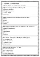 anteprima - Esercizi - Confrontare "The Tyger" di William Blake con opere di altri poeti romantici - Pagina 3