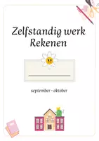 Voorbeeld - Zelfstandig werk bundel rekenen (sneller klaar/juf afwezig) L3 - Voorblad