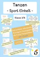 Vorschau - Unterrichtsreihen - Tanzen - Einheit Sportunterricht - Deckblatt