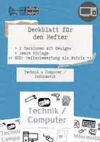 Vorschau - Arbeitsblätter - Deckblatt für den Hefter in Technik/Computer & Informatik - Deckblatt