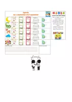 Voorbeeld - Zelfgemaakte agenda en voorbladen - Voorblad